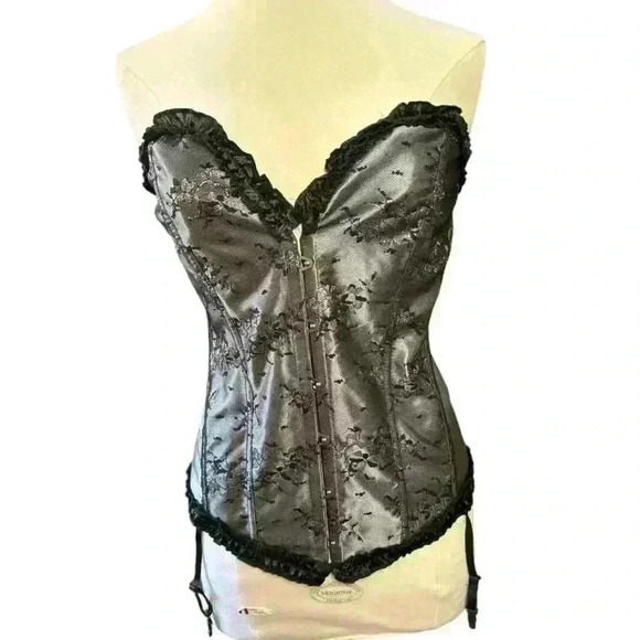Other - Corset Bustier Lingerie Top Women's Victorian Floral Vintage Style